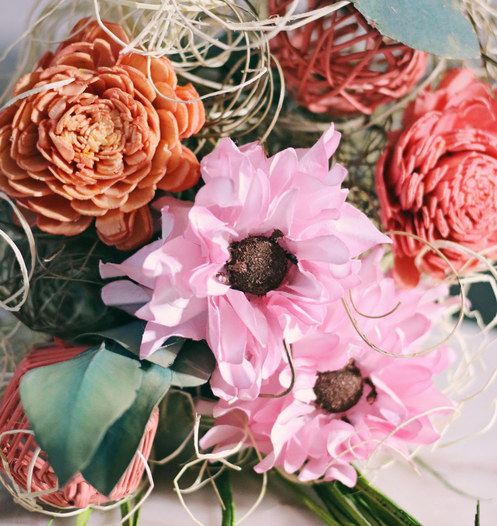 Fleurs en composition