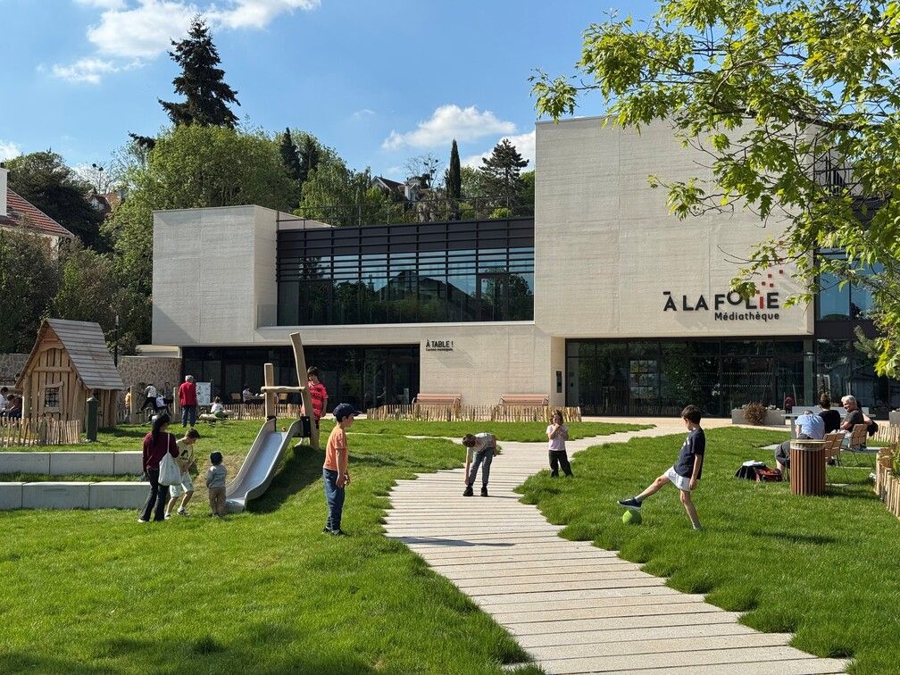 Photo de la médiathèque